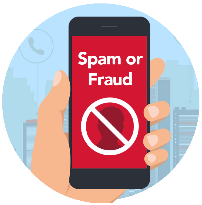 Spam or fraud microsite hero